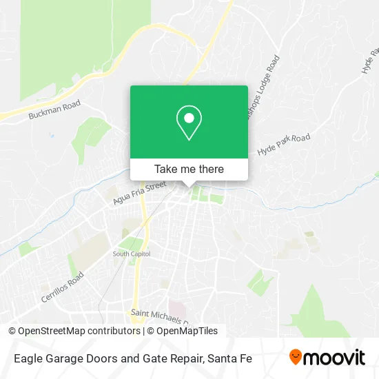 Eagle Garage Doors and Gate Repair map