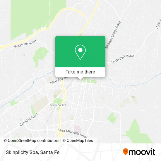 Skinplicity Spa map