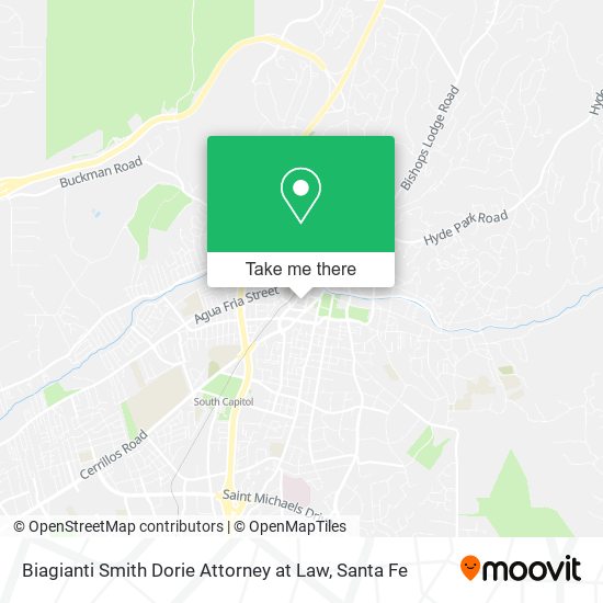 Biagianti Smith Dorie Attorney at Law map