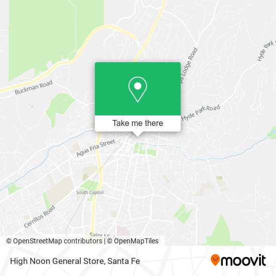 Mapa de High Noon General Store
