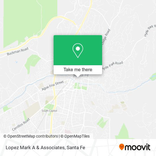 Lopez Mark A & Associates map