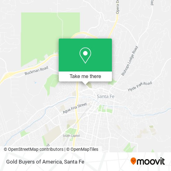 Gold Buyers of America map