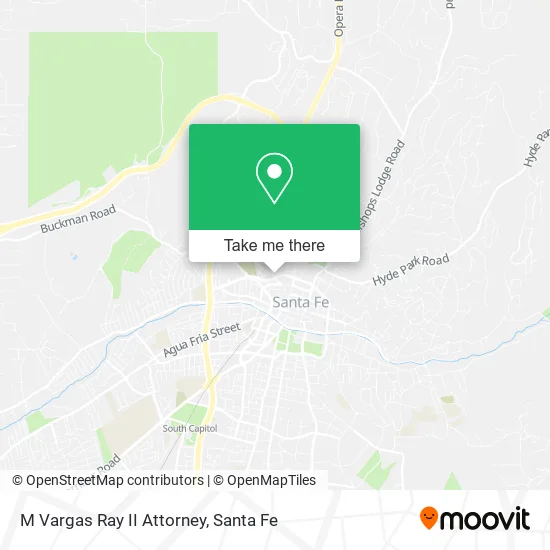 M Vargas Ray II Attorney map