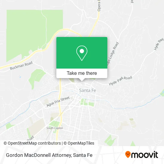 Gordon MacDonnell Attorney map