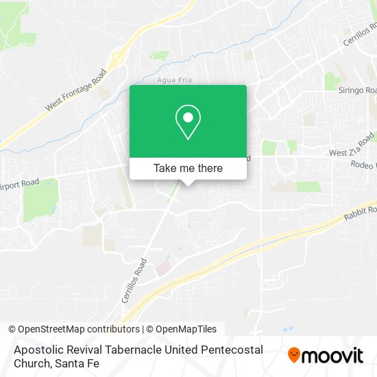 Mapa de Apostolic Revival Tabernacle United Pentecostal Church