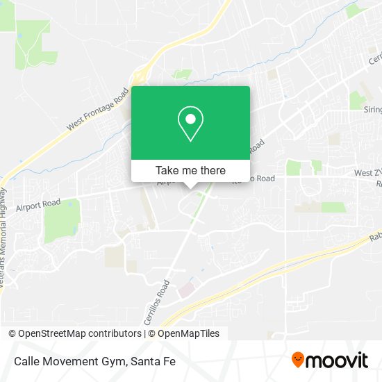 Calle Movement Gym map
