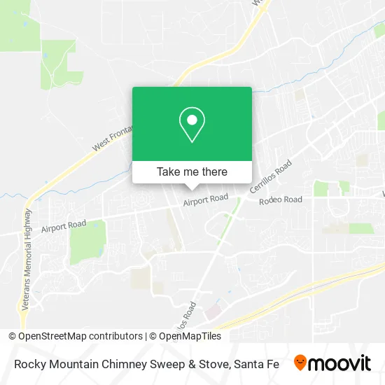 Rocky Mountain Chimney Sweep & Stove map