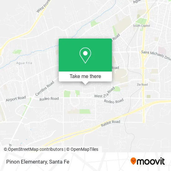 Mapa de Pinon Elementary