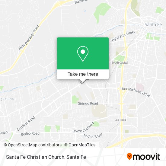 Santa Fe Christian Church map