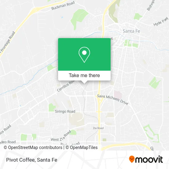Pivot Coffee map