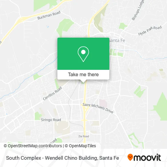 South Complex - Wendell Chino Building map