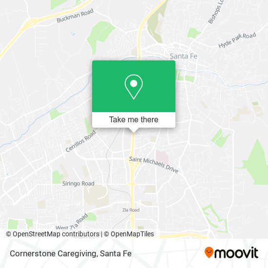Mapa de Cornerstone Caregiving