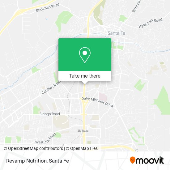 Revamp Nutrition map