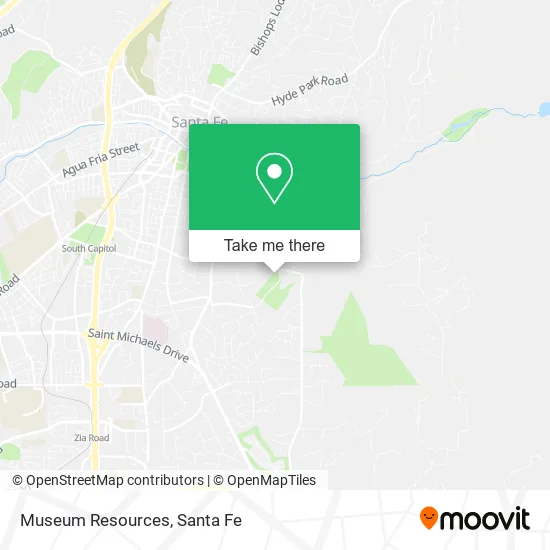 Museum Resources map