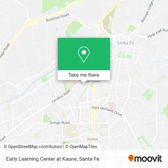 Early Learning Center at Kaune map