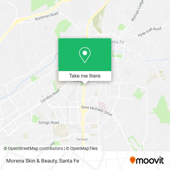 Mapa de Morena Skin & Beauty
