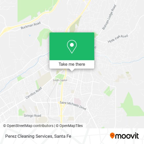 Mapa de Perez Cleaning Services