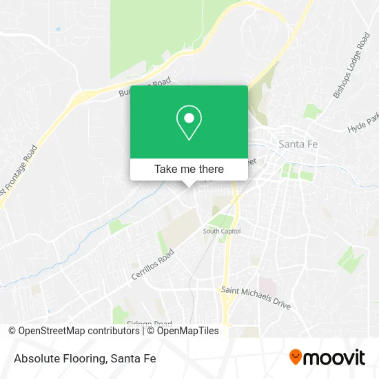 Absolute Flooring map