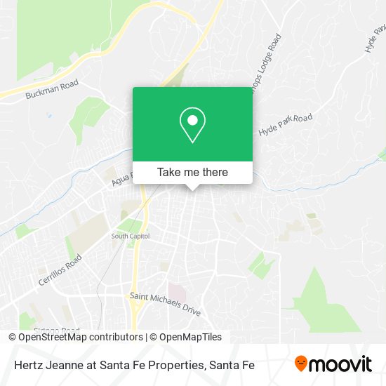 Hertz Jeanne at Santa Fe Properties map
