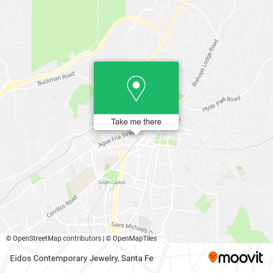 Eidos Contemporary Jewelry map