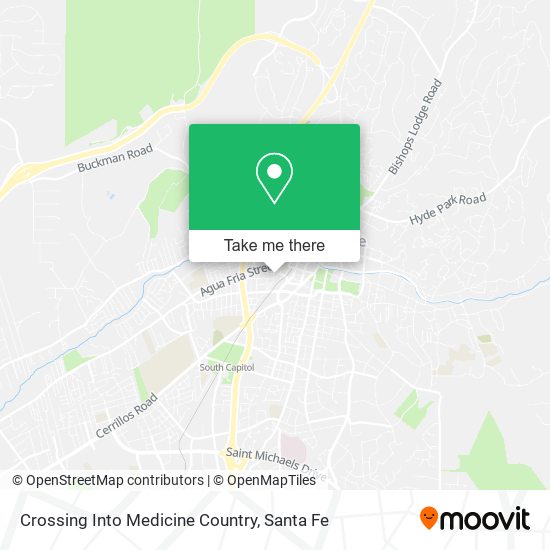 Mapa de Crossing Into Medicine Country