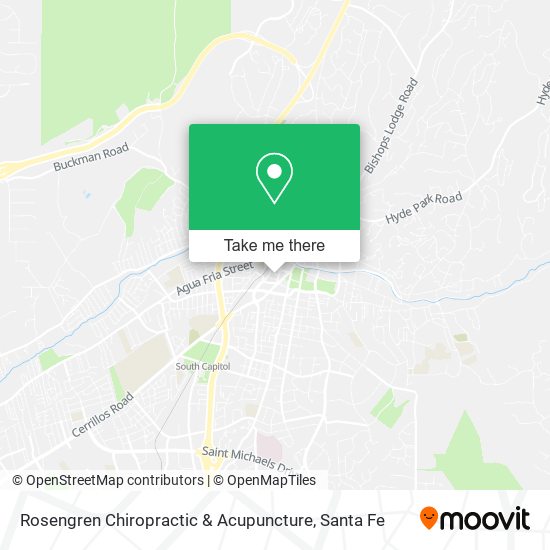 Rosengren Chiropractic & Acupuncture map