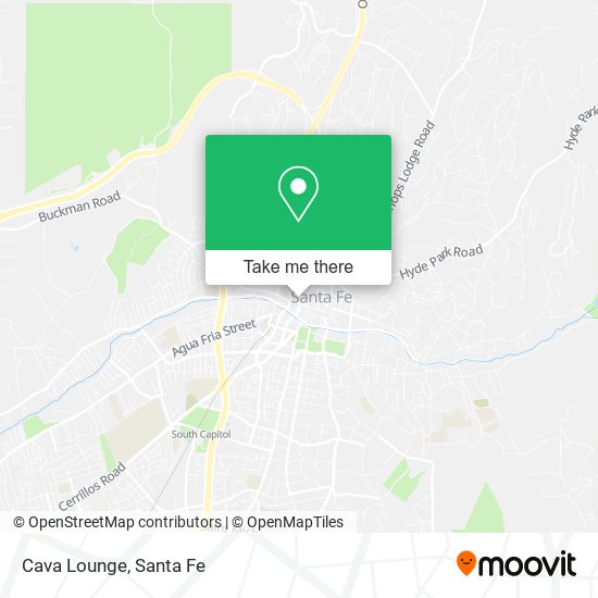 Mapa de Cava Lounge