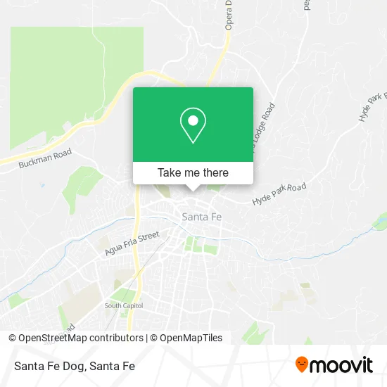 Mapa de Santa Fe Dog