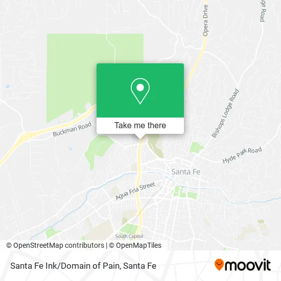 Santa Fe Ink/Domain of Pain map