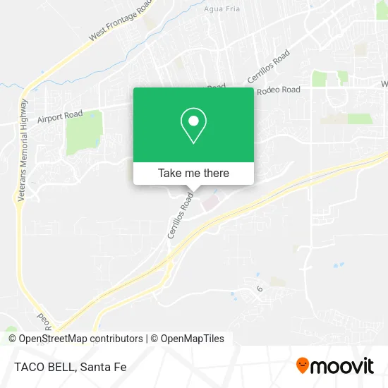 Mapa de TACO BELL