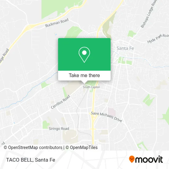 TACO BELL map