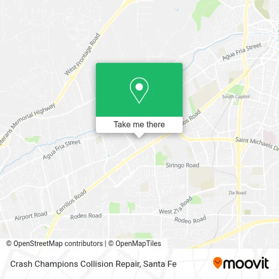 Crash Champions Collision Repair map
