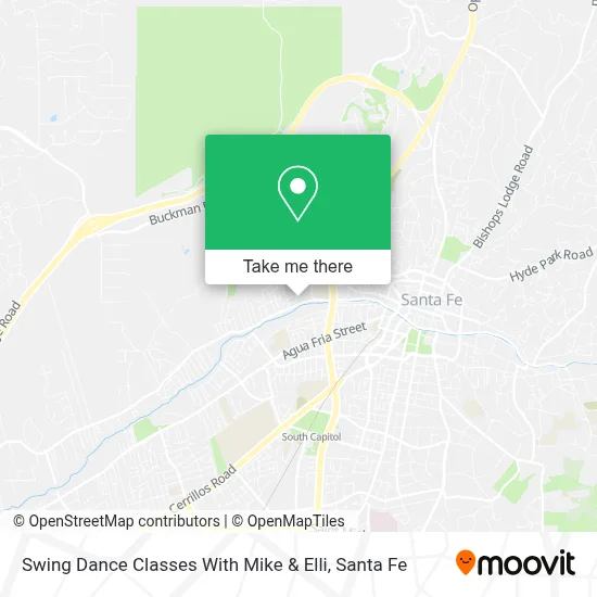 Swing Dance Classes With Mike & Elli map