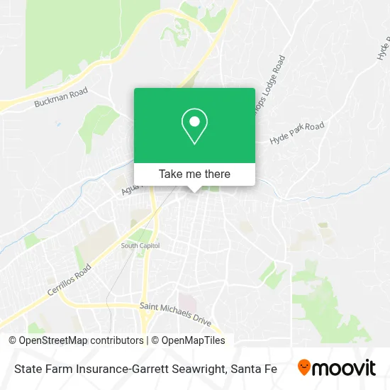 State Farm Insurance-Garrett Seawright map
