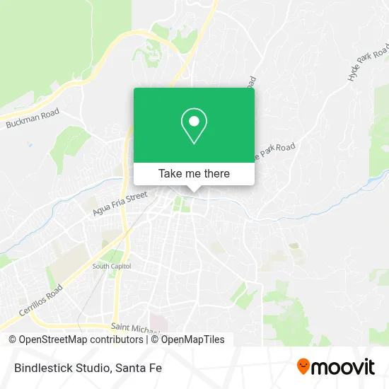 Bindlestick Studio map