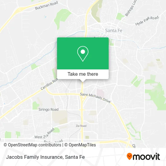 Jacobs Family Insurance map