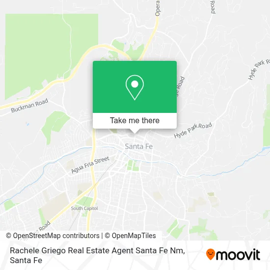 Rachele Griego Real Estate Agent Santa Fe Nm map