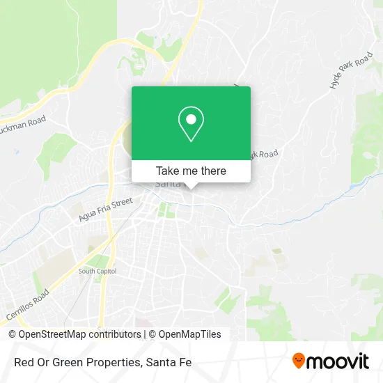 Red Or Green Properties map