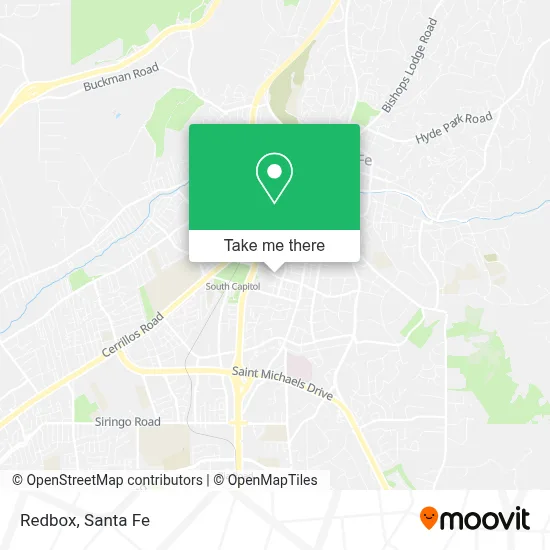 Redbox map