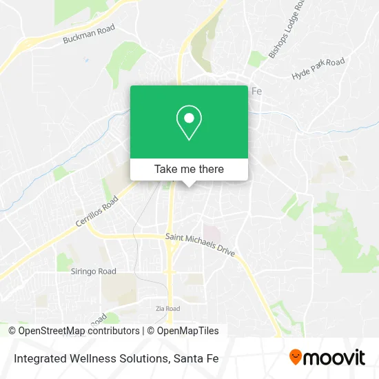 Integrated Wellness Solutions map
