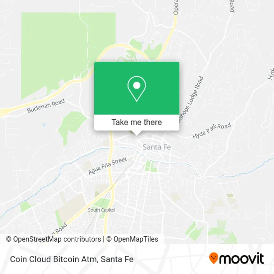 Coin Cloud Bitcoin Atm map