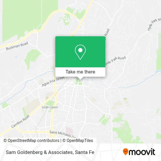 Sam Goldenberg & Associates map