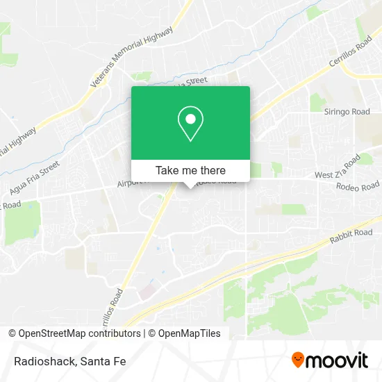 Radioshack map