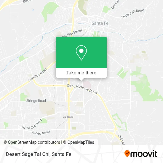 Desert Sage Tai Chi map
