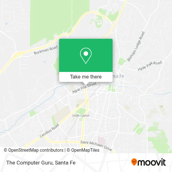 The Computer Guru map
