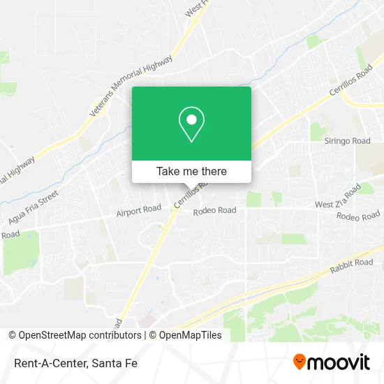 Rent-A-Center map