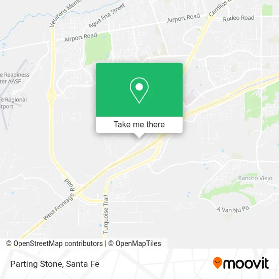 Parting Stone map