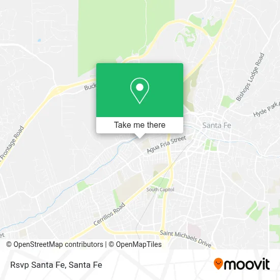 Rsvp Santa Fe map