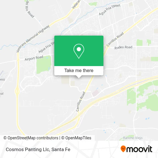 Cosmos Panting Llc map