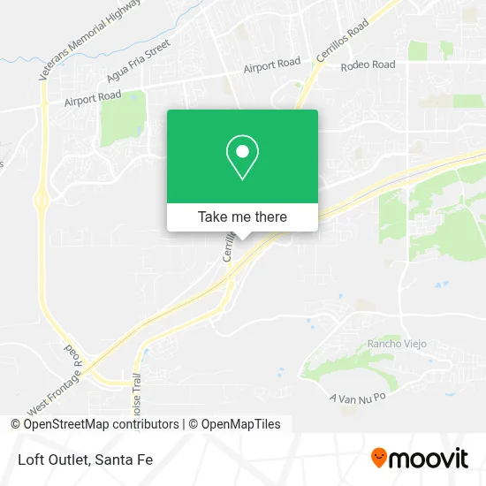 Loft Outlet map